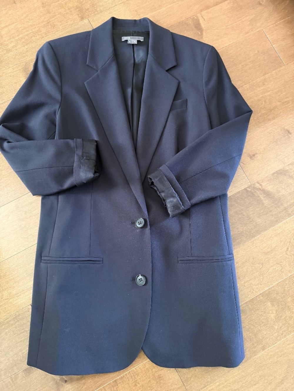 Vince Single Breasted Blazer Small